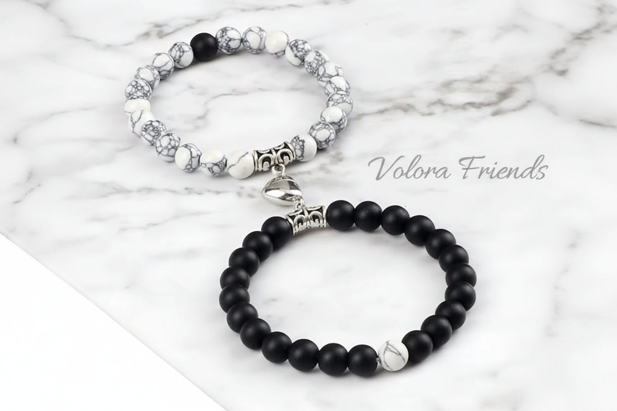 TwinSoul Heart Beads Set