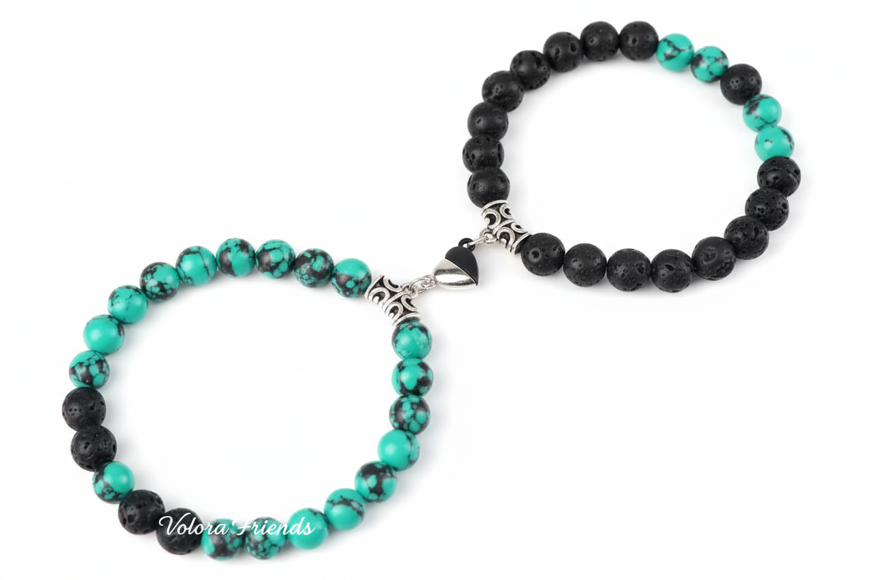 TwinSoul Heart Beads Set