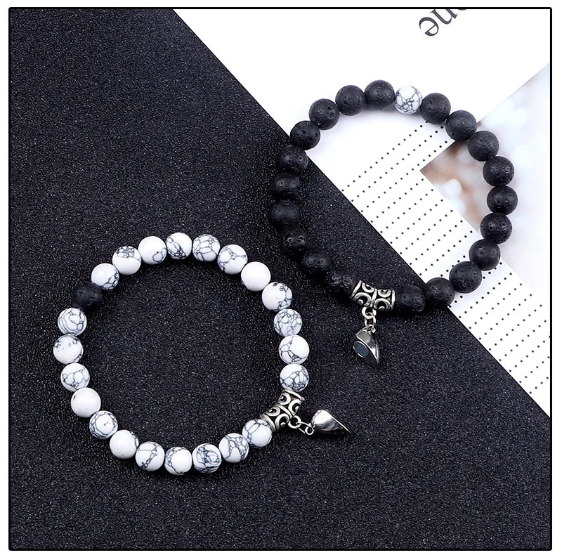 TwinSoul Heart Beads Set