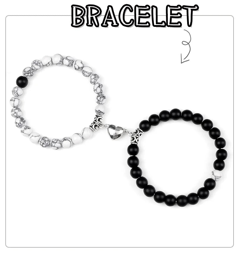 TwinSoul Heart Beads Set