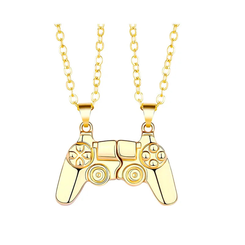 Twin Game Hearts Necklace