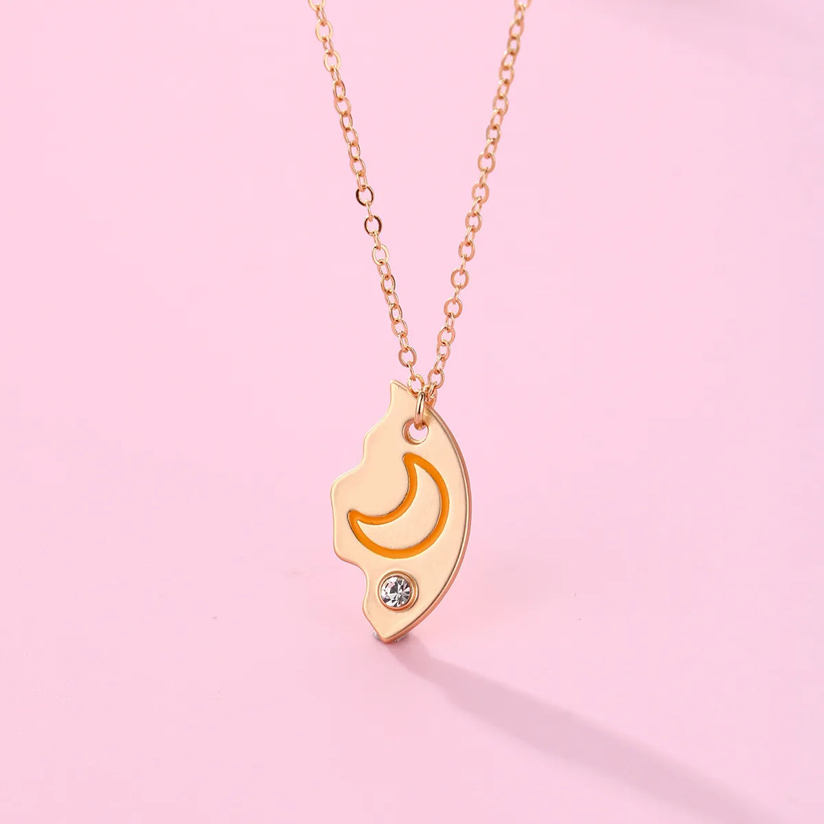 Sun Moon Star Trio Necklace