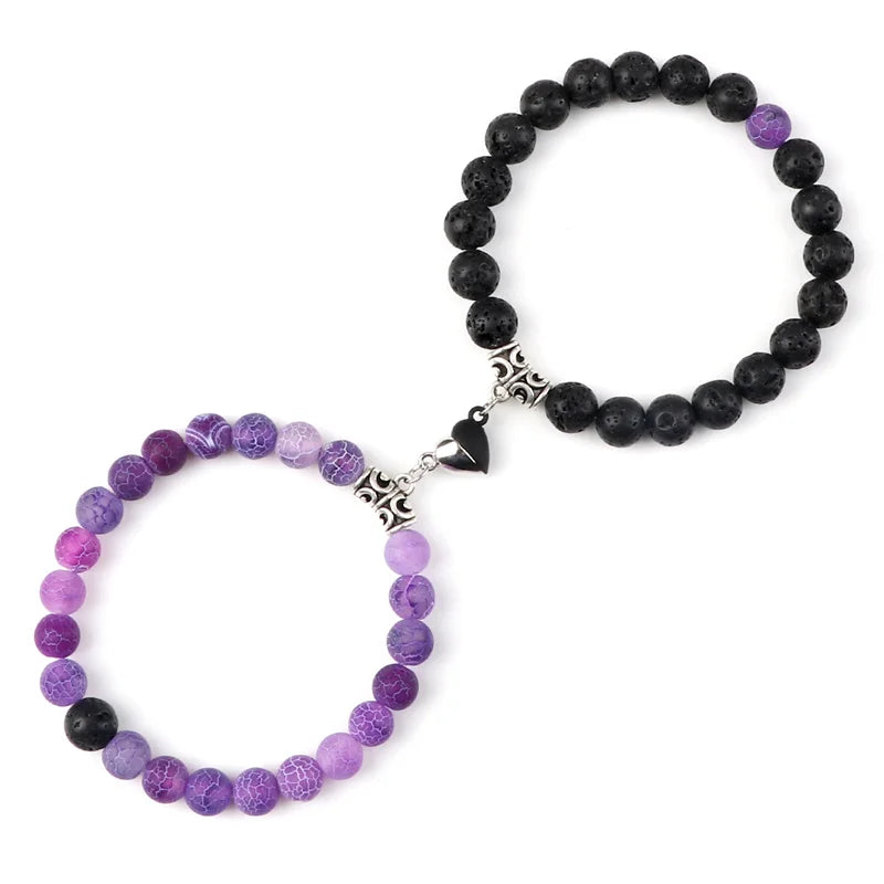 TwinSoul Heart Beads Set